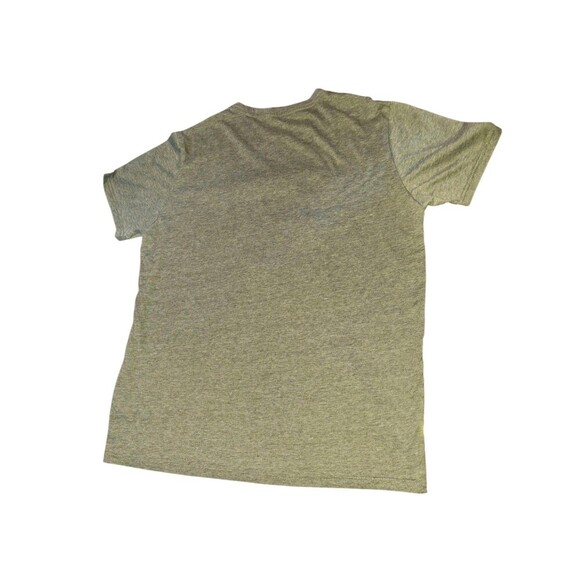 Aeropostale Mens Large Gray AERO Stitchwork Logo Short Sleeve T-Shirt - Picture 3 of 5